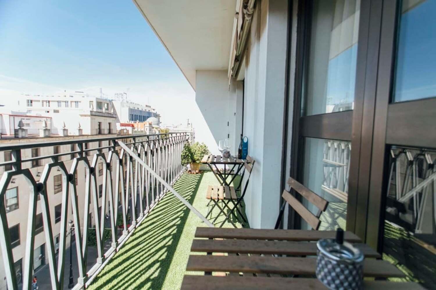 Appartement Wide And Bright- 3Bd 2Bth- Arenal à Séville Extérieur photo